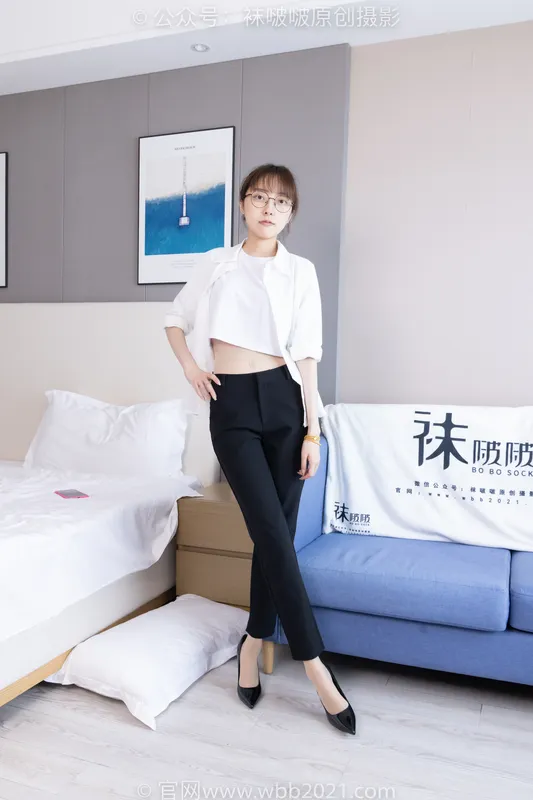 BoBoSocks袜啵啵 No.535 稚予-高跟鞋、皮鞋、黑棉袜、薄肉丝、裤里丝 - BoBoSocks袜啵啵